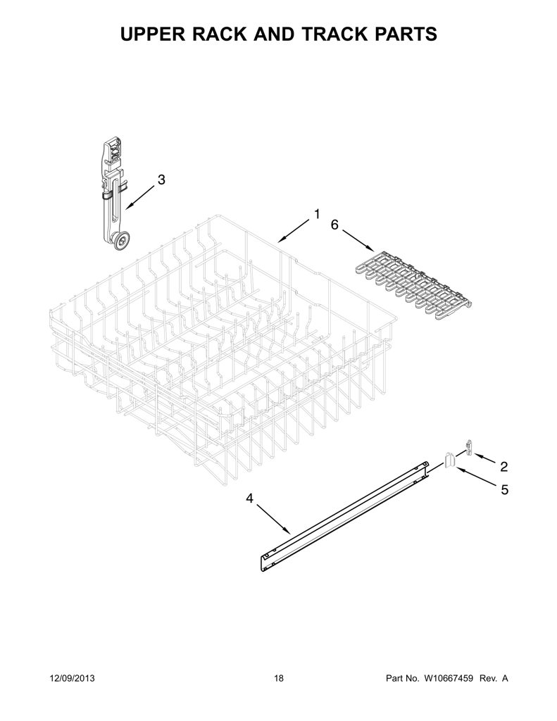Estante para copas W10289765 CKD1581712