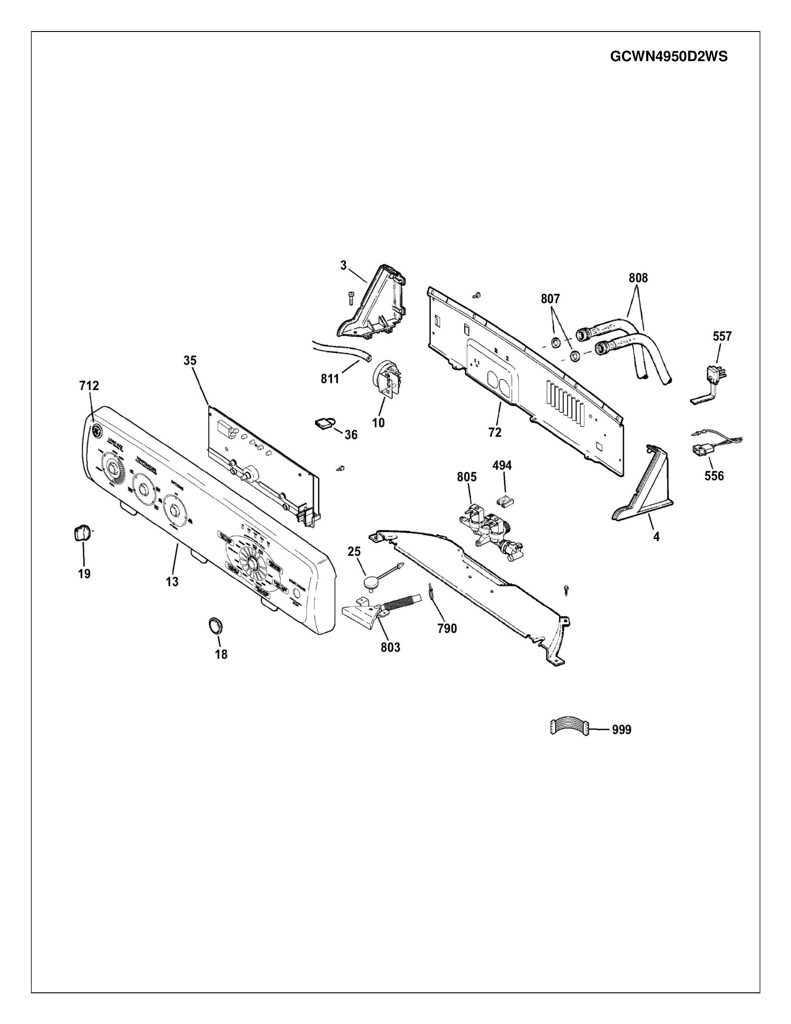 Buje de bisagra para Lavadora GE WH01X2741 CKD25752 CKD2575