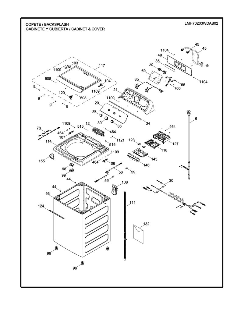 Placa y Software para Lavadora Mabe EMX1741P007R003 CKD25960 CKD2596