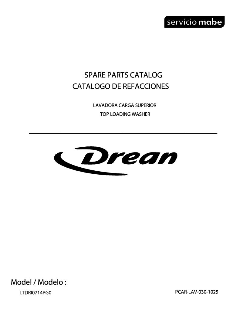 Cable de alimentación para lavadora Mabe 91200207 CKD26143 CKD2614