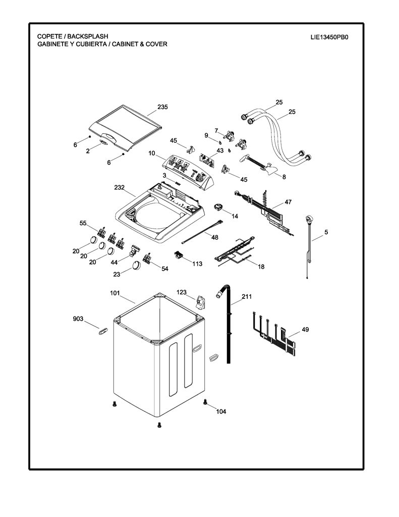 Cabezal de transferencia de calor para lavadora Mabe 189D4122G001 CKD30048 CKD3004