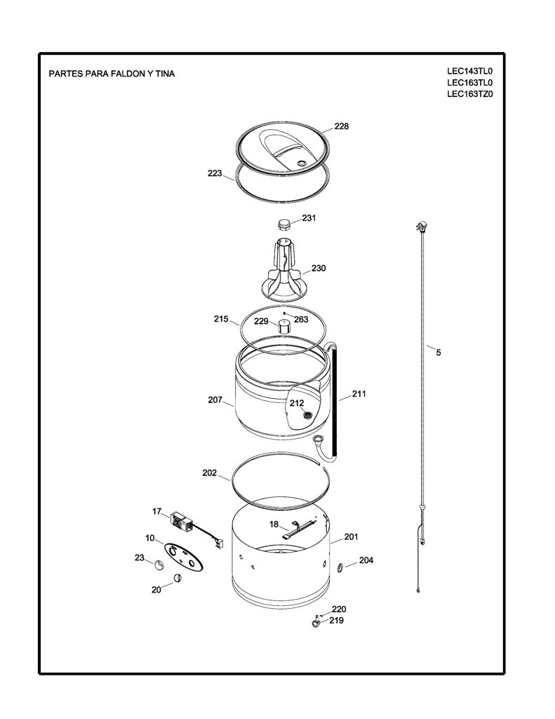 Perilla para lavadora GE - Repuesto original 322B2537G003 CKD30207 CKD3020