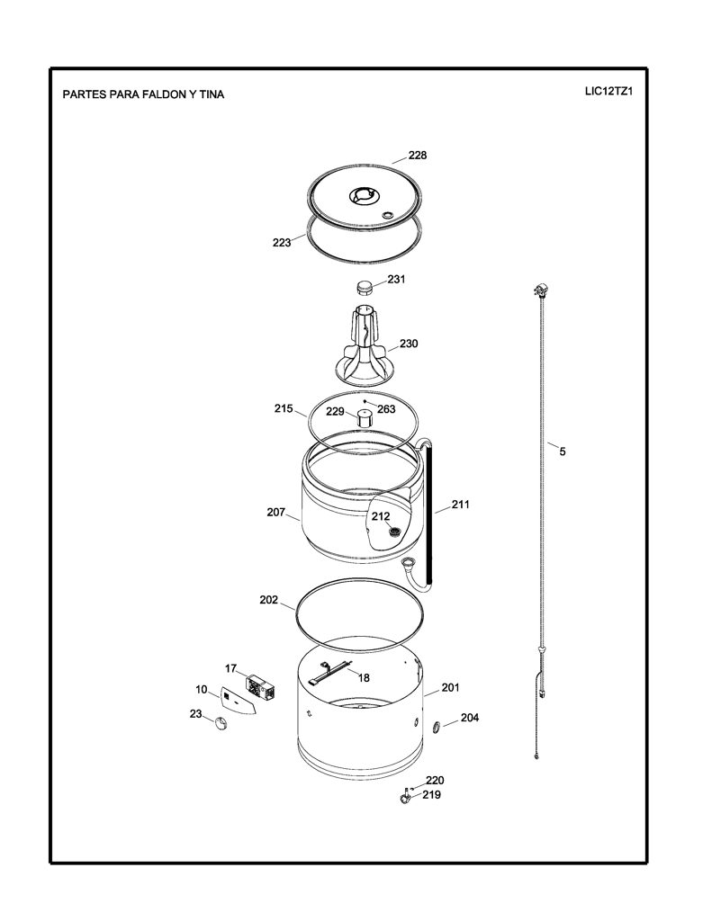 Abrazadera de empaque de puerta para lavadora GE 322B3067P003 CKD30213 CKD3021