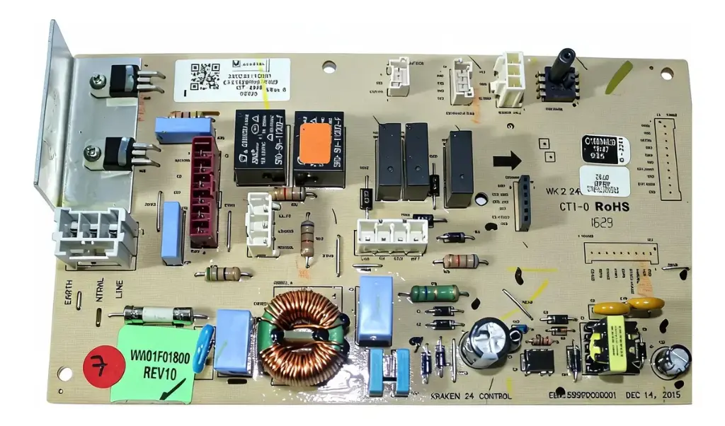 Placa de Control y Software para Lavadora Mabe EMX1736P001R003 CKD31316 CKD3131