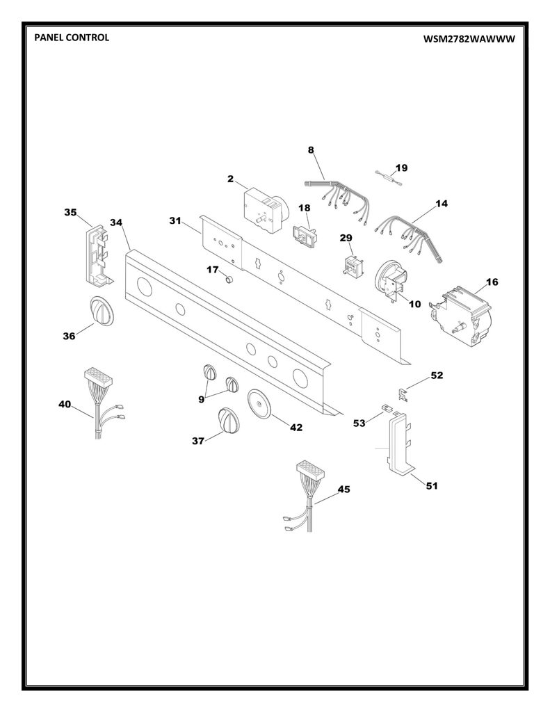 Tuerca hexagonal para lavadora Mabe 5308015194 CKD31633 CKD3163