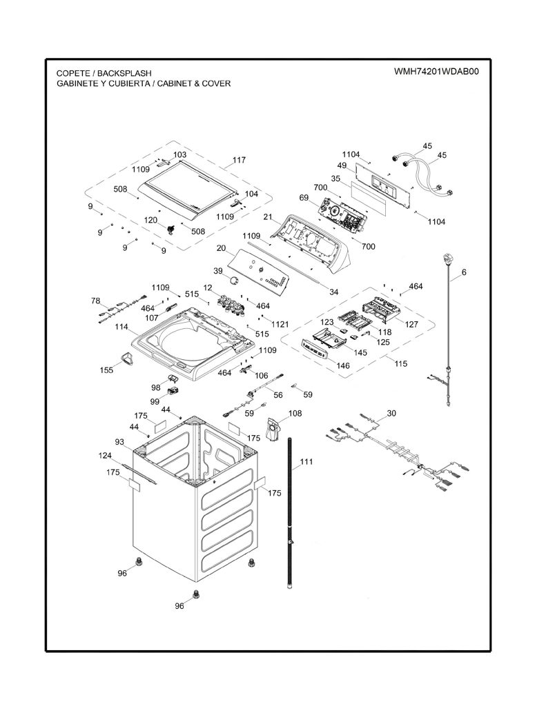 Placa UIMC para Lavadora Mabe 233D2219G106 CKD31714 CKD3171