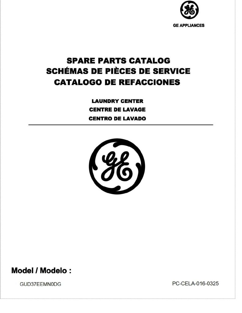 Perilla Principal para Lavadora GE - Repuesto Original 278B1619G001 CKD31903 CKD3190