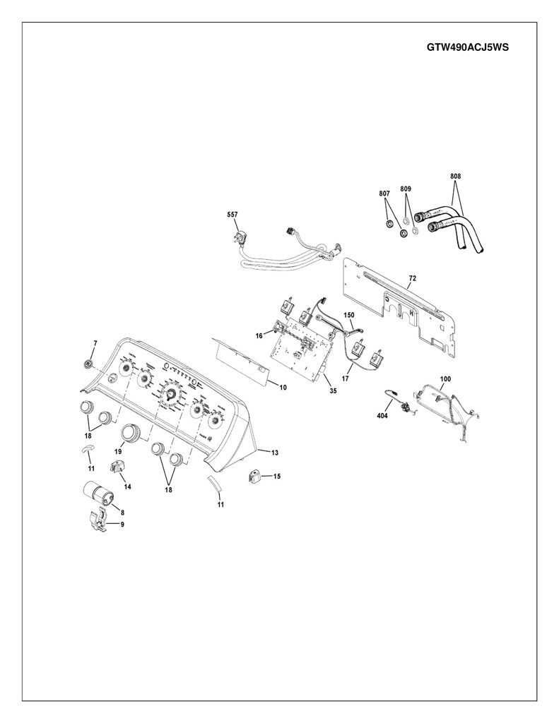 Tapa de impulsor para lavadora GE - WH01X24151 CKD32496 CKD3249