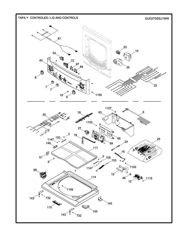 Manual de Usuario y Cuidado para Lavadora GE 189D7218P005 CKD32544 CKD3254