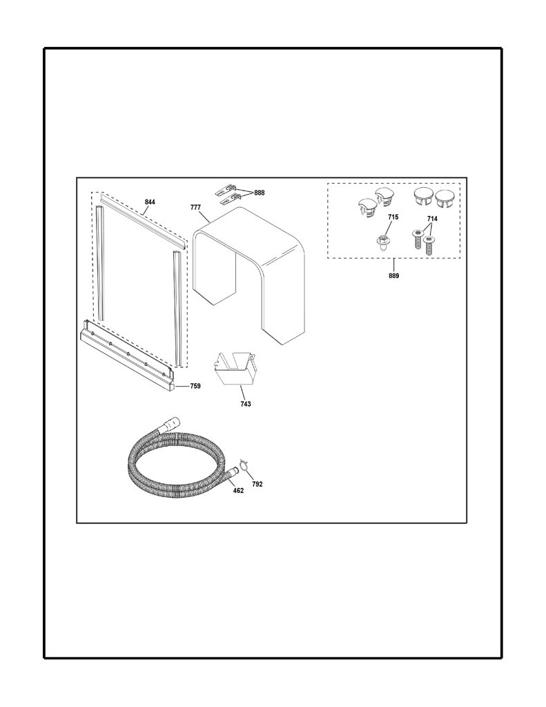 Disco deflector e imán GE 265D4612G001 CKD32815 CKD3281