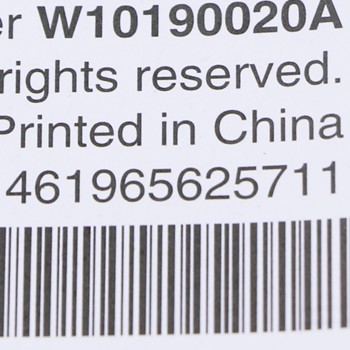 WHIRLPOOL CORPORATION W10190018 Plantilla - Repuesto CKD155475