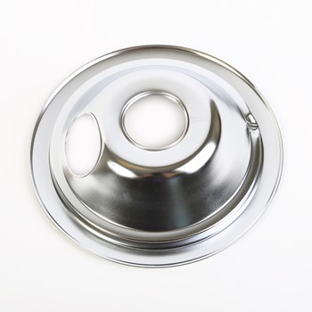 Tazón de quemador cromado de 6 pulgadas para estufa GE WB31T10010 CKD155809