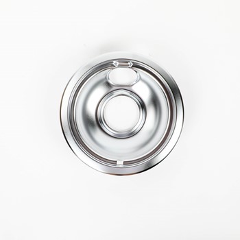 Juego de tazones de goteo cromados para Whirlpool W10278125 CKD155828
