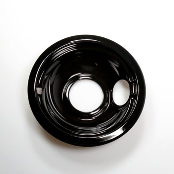 6 Tazones de Goteo de Porcelana Negra W10290353RW Whirlpool CKD157356