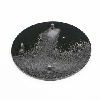 Tapa de quemador grande negra WB29K10006 para estufa GE CKD156044