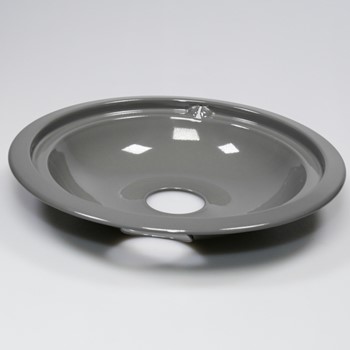 GE Plato Recolector de Porcelana de 8 Pulgadas - Gris WB31T10013