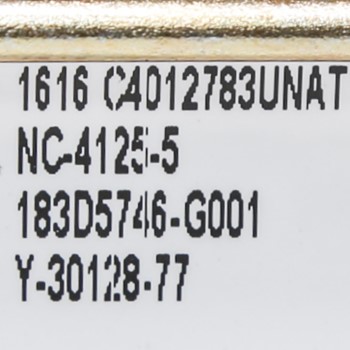 Válvula de seguridad WB19K31 para estufa GE CKD156068