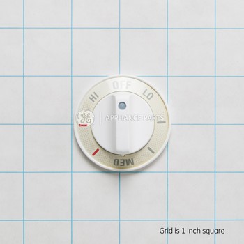 Perilla de control para estufa GE - Blanca WB3K5243 CKD156171