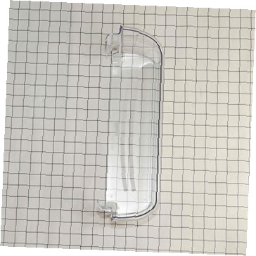 Compartimiento-puerta, pseudo, transparente, inferior 240323002 CKD1525465 CKD1525465