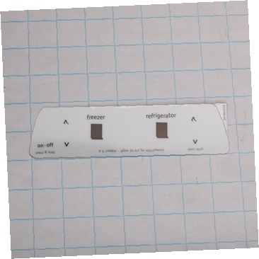 Etiqueta, caja de control 241604010 CKD1528239 CKD1528239