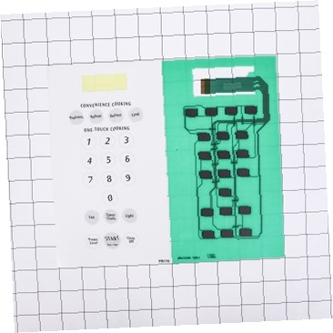 Interruptor, panel táctil, blanco 5304441870 CKD1530905 CKD1530905