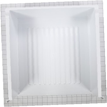 Cajón de almacenamiento, superior, blanco 5303289500 CKD1532976 CKD1532976