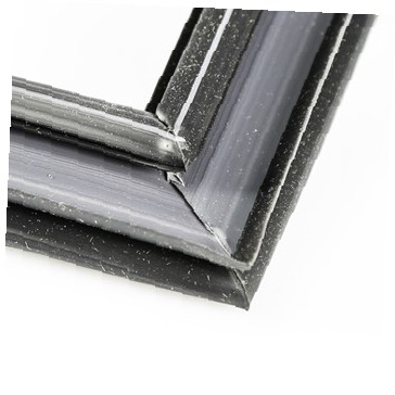 Empaque de puerta de congelador, negro, magnético 242193211 CKD1532986 CKD1532986