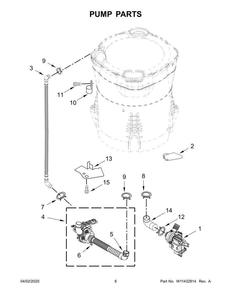 Manguera W10622692 CKD1535751 CKD1535751