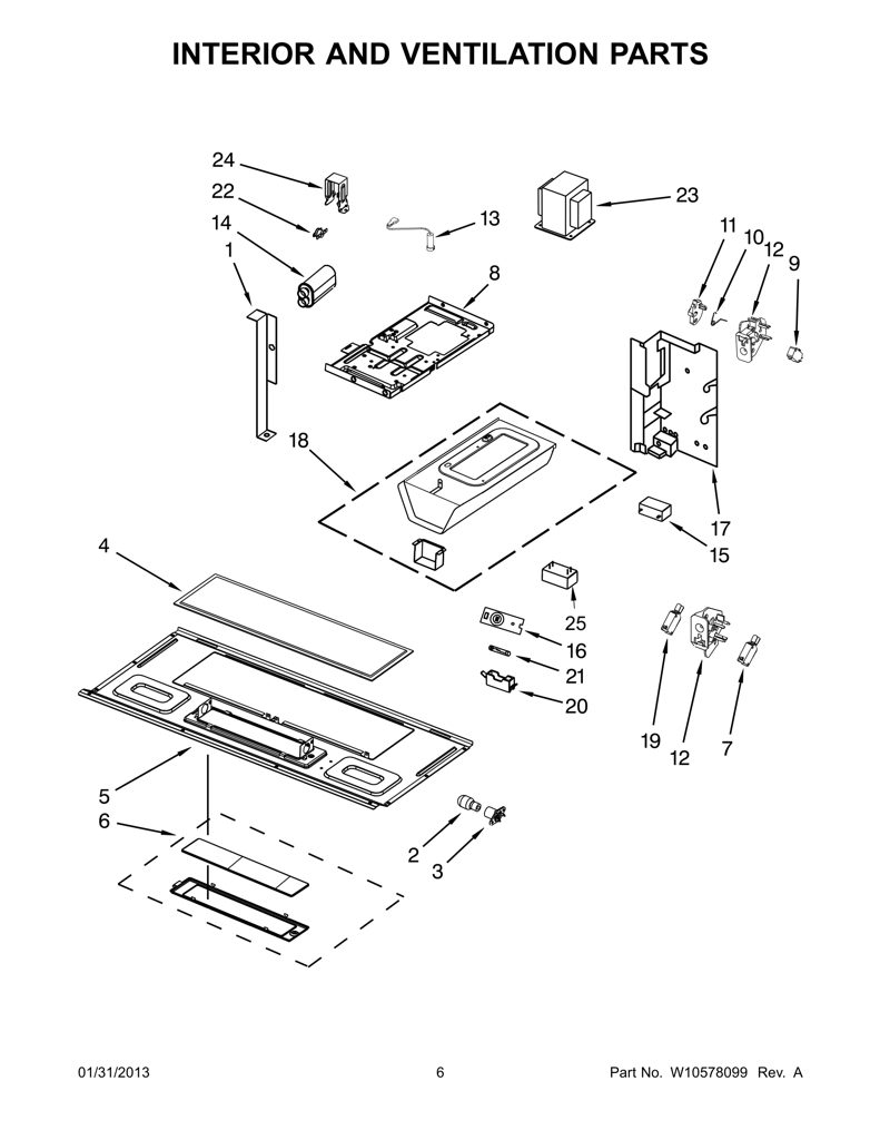 Base W10461442 CKD1536013 CKD1536013