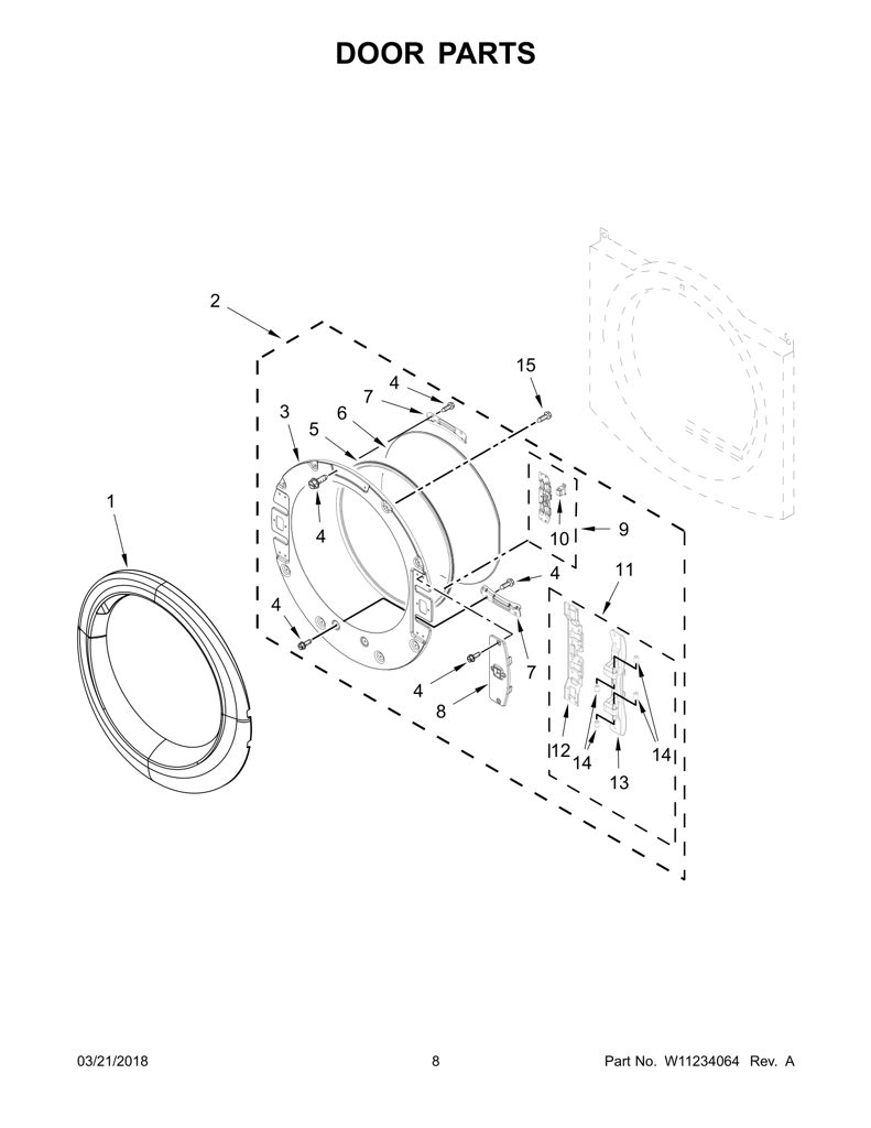 Ventana W10823368 CKD1536860 CKD1536860
