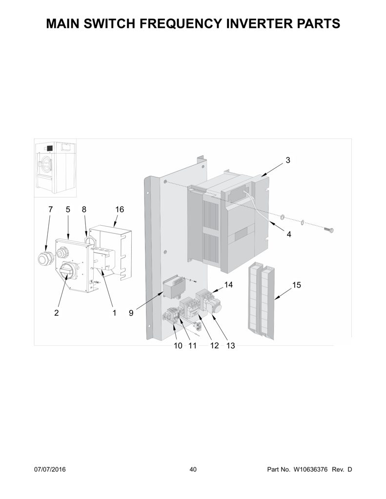 Cubierta W10656058 CKD1537512 CKD1537512