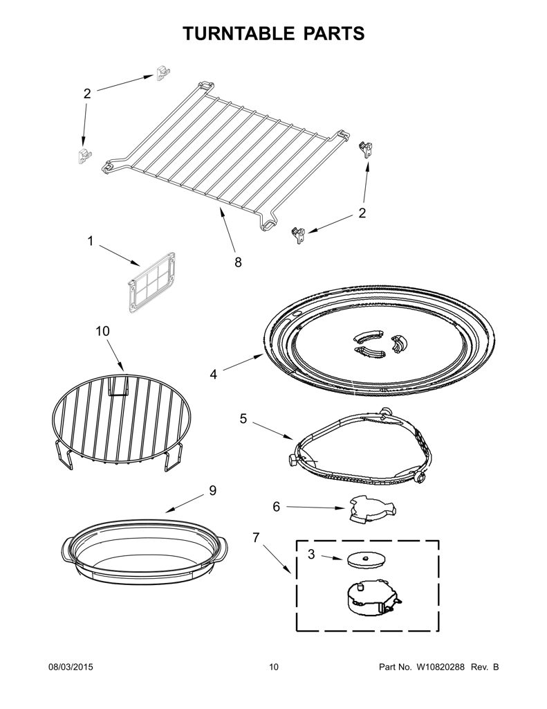 Cubierta de entrada W10310700 CKD1537790 CKD1537790