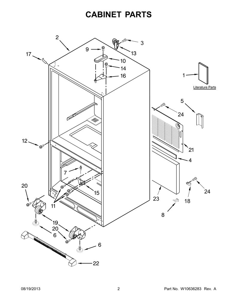Abrazadera de tubo W10216614 CKD1538045 CKD1538045