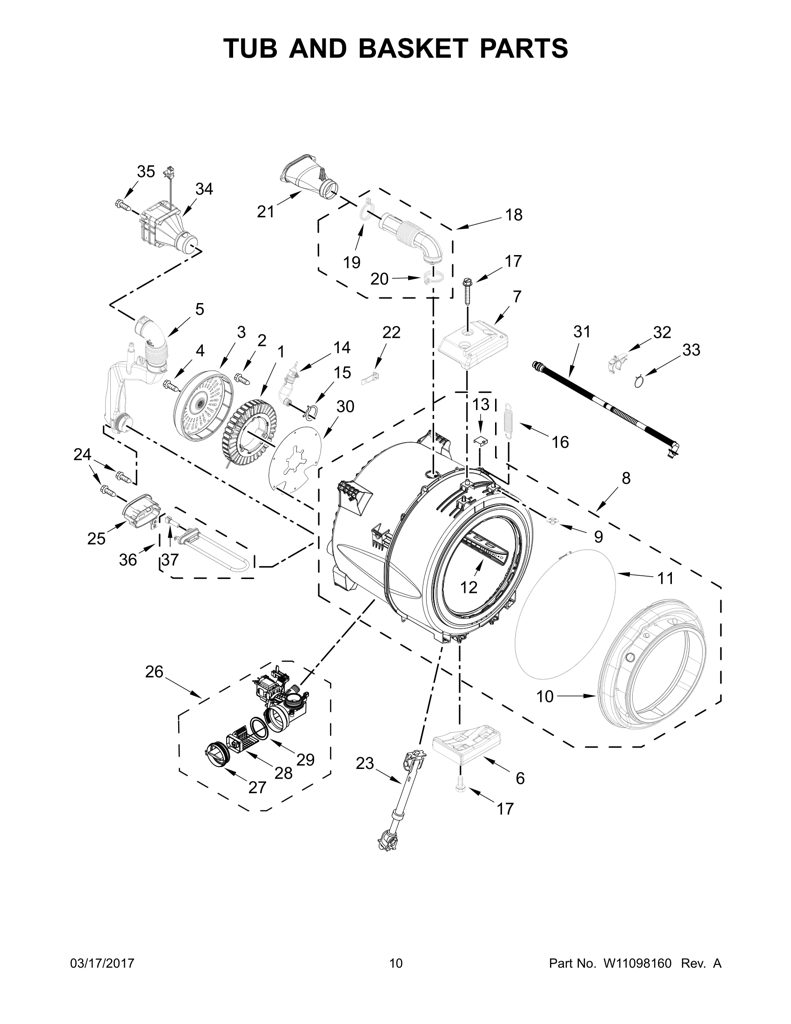 Tornillo W10261496 CKD1538389 CKD1538389
