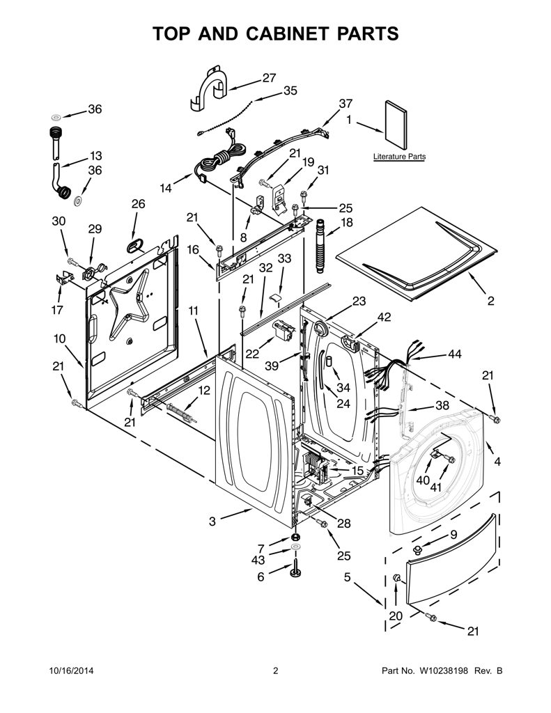 Retenedor W10168548 CKD1538456 CKD1538456