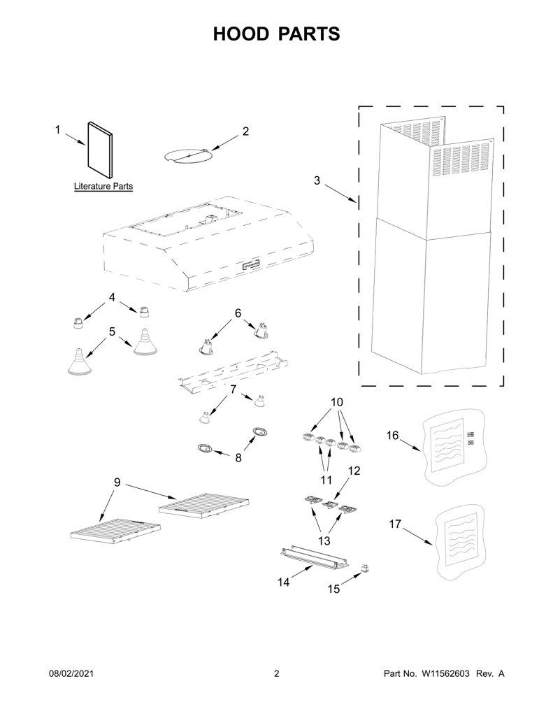Filter W10351890 CKD1538982 CKD1538982