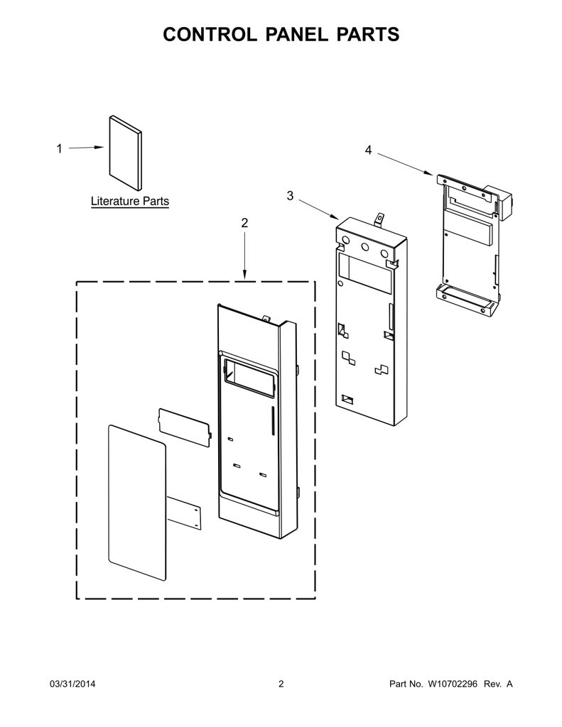 Soporte de control W10247749 CKD1539098 CKD1539098