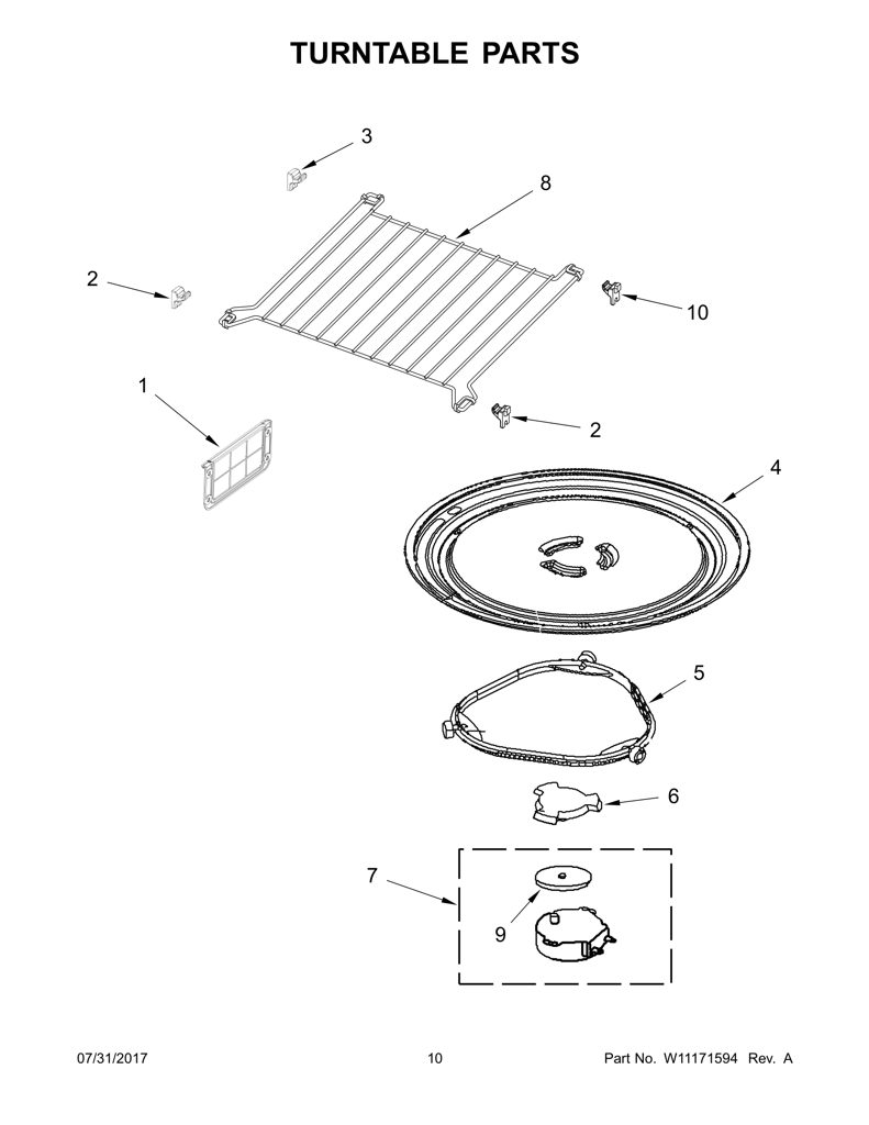 Soporte W10749119 CKD1540387 CKD1540387
