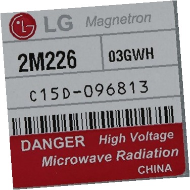 Magnetrón de microondas W10754299 CKD1541839 CKD1541839