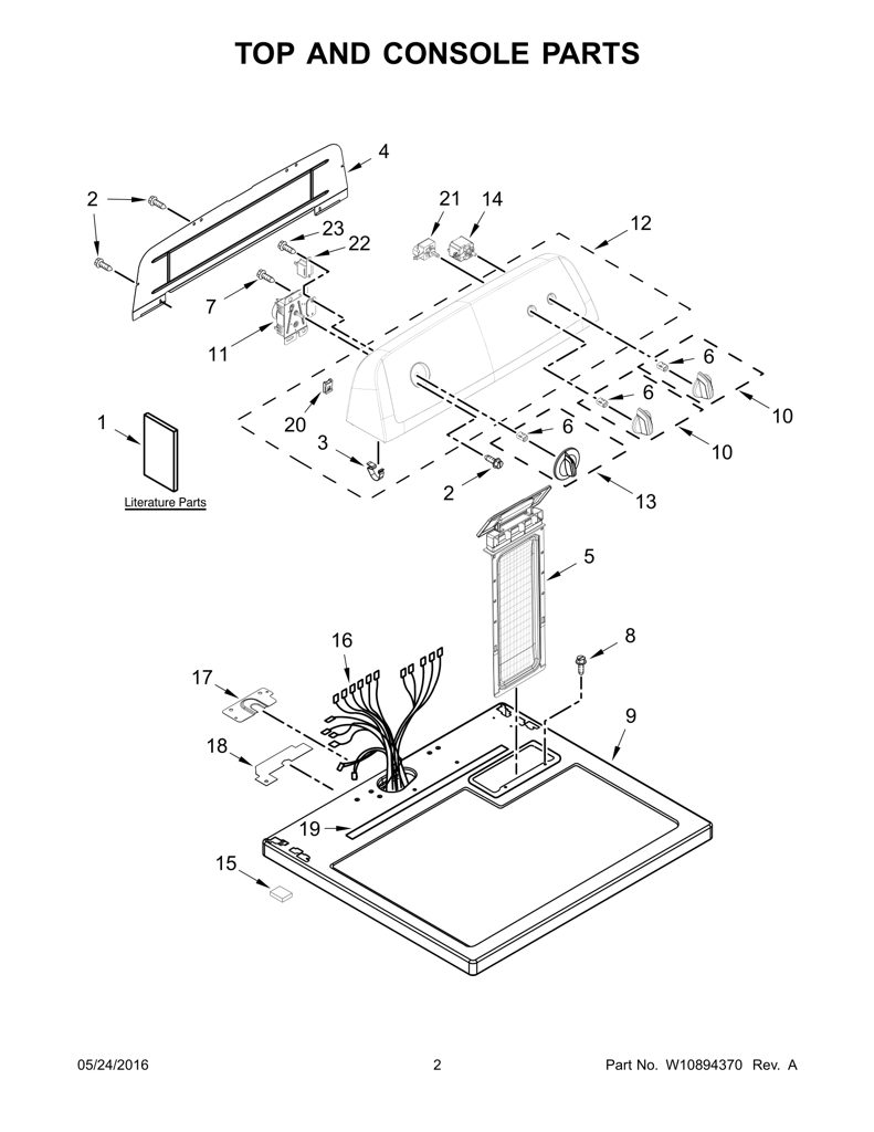 Soporte W10112578 CKD1543034 CKD1543034