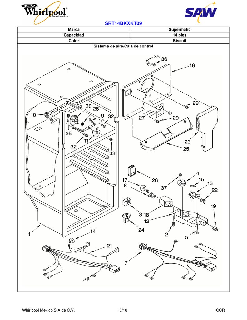 Caja de control 2215213 CKD1543154 CKD1543154