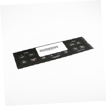 PLACA FRONTAL GRÁFICOS (NEGRO) WB27T11511 CKD1545442 CKD1545442