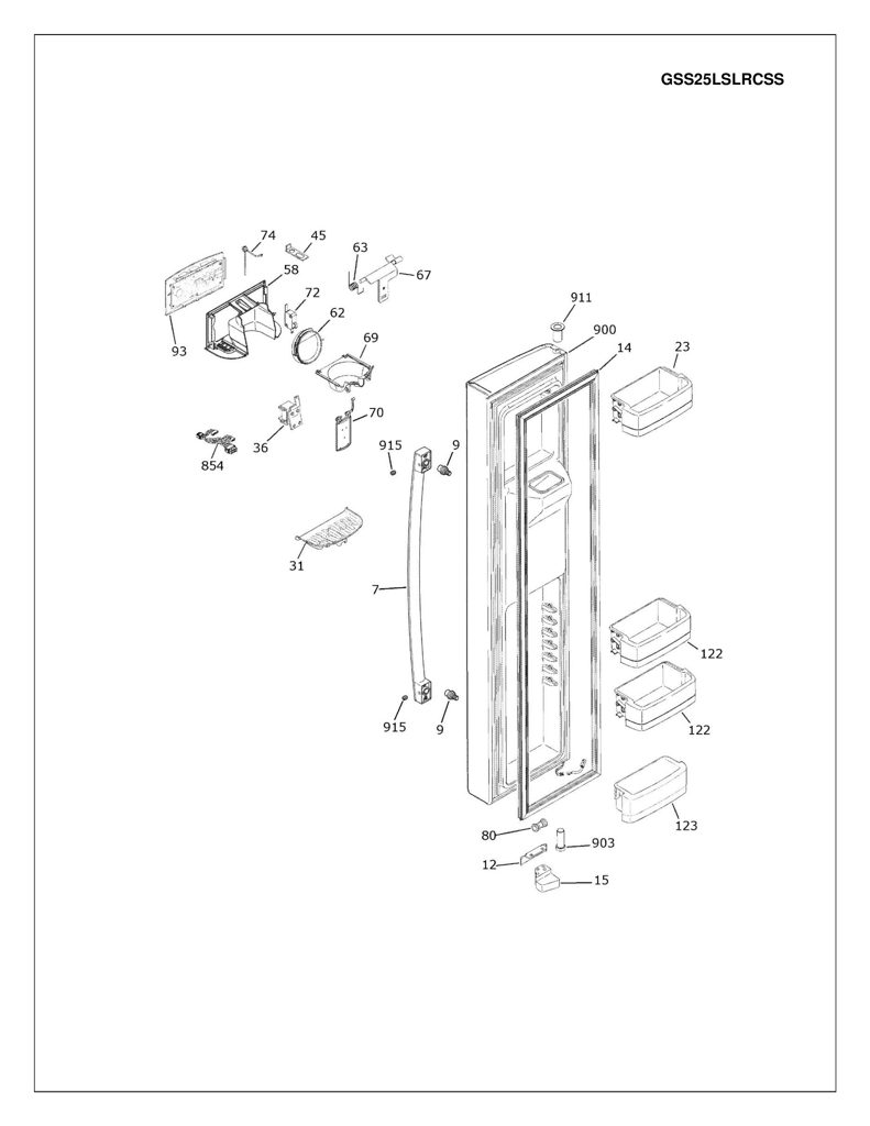 Solenoide de refrigerador WR62X20426 CKD1545572 CKD1545572
