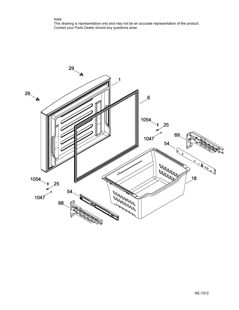 ENSAMBLAJE DE CARCASA DE LUZ WR17X24894 CKD1546285 CKD1546285