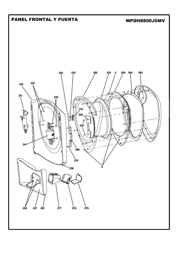 ENSAMBLAJE DE TARJETA DE CONTROL WH12X10387 CKD1546567 CKD1546567