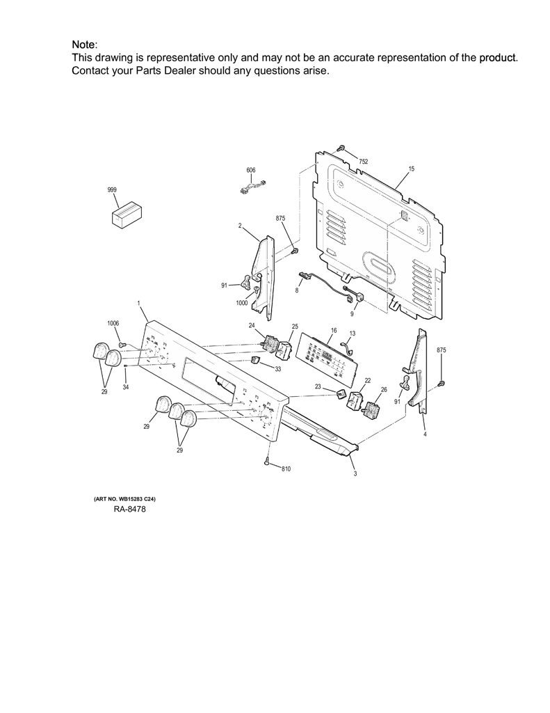 STAINLESS OUTER DOOR WB56X36448 CKD1546963 CKD1546963