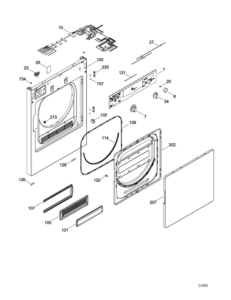 EMPAQUE PUERTA WE9M13 CKD1547365 CKD1547365