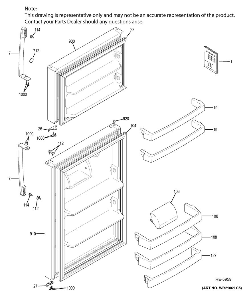 CUBIERTA DE ACCESO WR82X25824 CKD1548404 CKD1548404