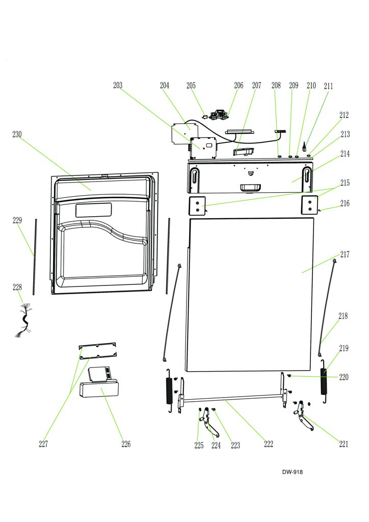 HANDLE COVER BK WD31X10112 CKD1549709 CKD1549709