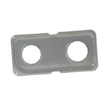 Bandeja Goteo Doble Quemador Porcelana - Lado Izquierdo WB34K10018 CKD1549923 CKD1549923
